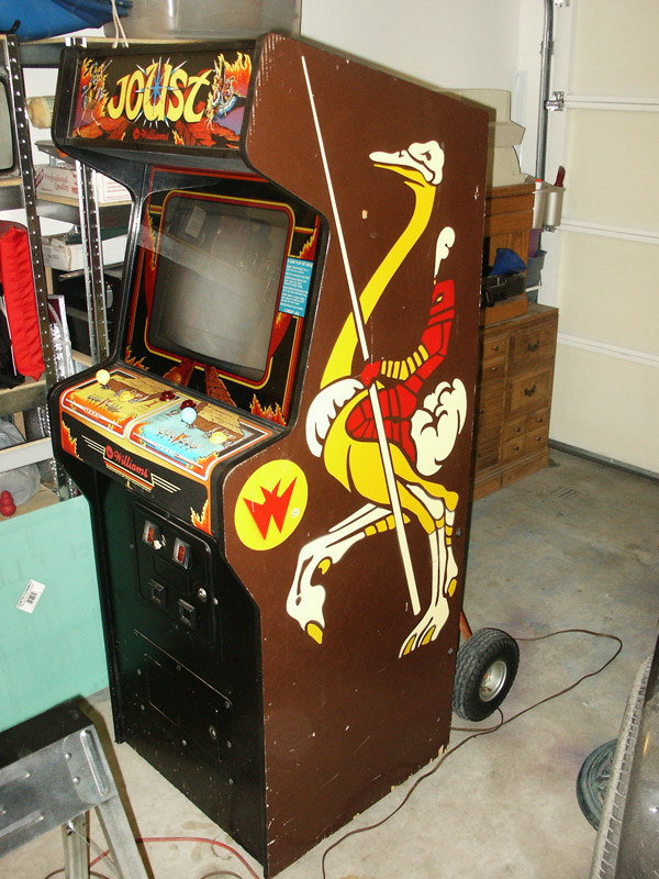 Joust Coin Op Videogame Arcade Pinball Em Slot Machine